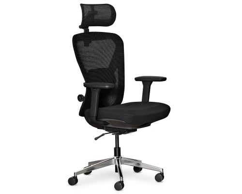 Крісло Mealux Q1 Air Fabric Black (арт HF-Q1 F/B) 