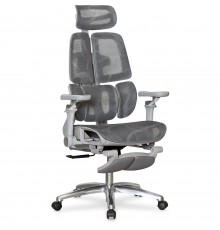 Крісло Mealux S3 Air Plus Grey (арт. HF-S3 M/G)