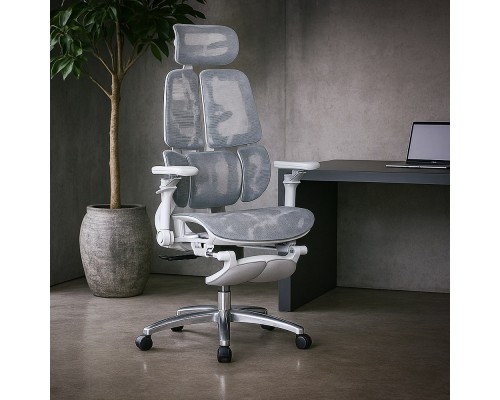 Крісло Mealux S3 Air Plus Grey (арт. HF-S3 M/G) 