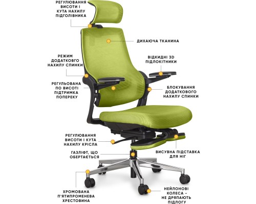 Офісне крісло Mealux Y-565 KZ (арт.Y-565 KZ) 