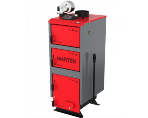 Котел твердопаливний тривалого горіння Marten Comfort MC-40
