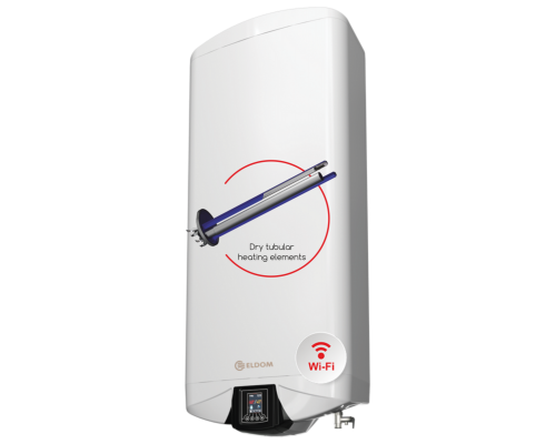 Водонагрівач Eldom GALANT 60 2100+1200 W DU060W-W ELDOM