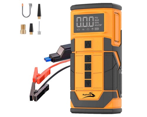 Пускозарядний пристрій Aspiring Jump 3 Power bank 3-in-1 with inflator, wireless and cord
