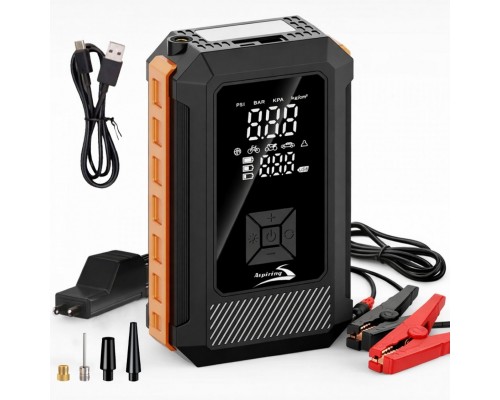 Пускозарядний пристрій Aspiring Jump 5 Power bank 3-in-1 with inflator