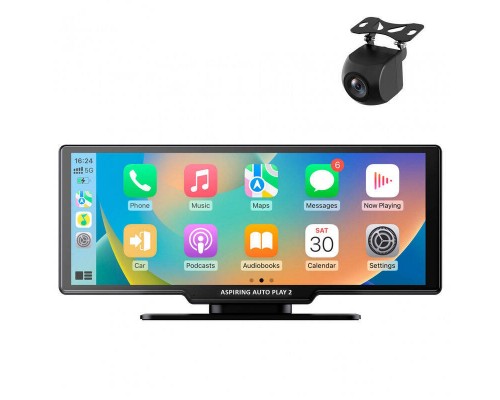 Автомонітор Aspiring Auto Play 2, CarPlay, Android auto