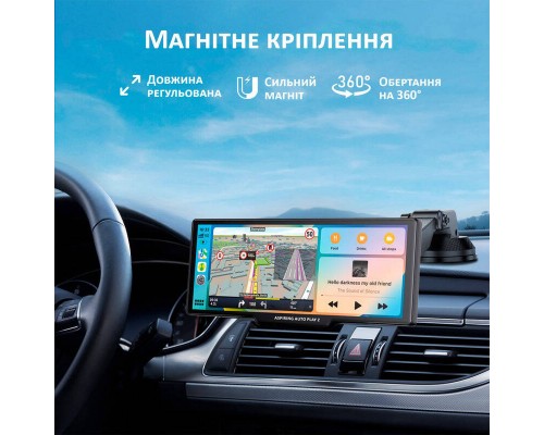 Автомонітор Aspiring Auto Play 2, CarPlay, Android auto