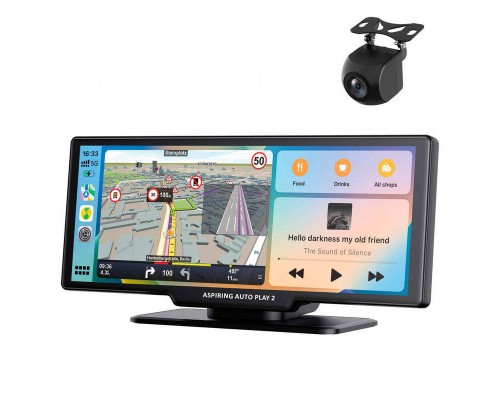 Автомонітор Aspiring Auto Play 2, CarPlay, Android auto