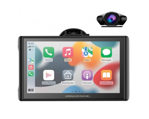 Автомонітор Aspiring Auto Play DVR 1, CarPlay, Android auto