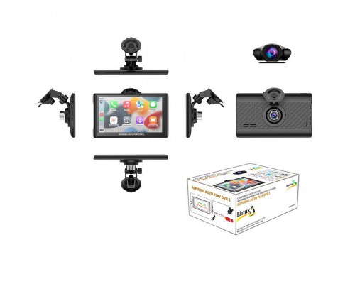 Автомонітор Aspiring Auto Play DVR 1, CarPlay, Android auto