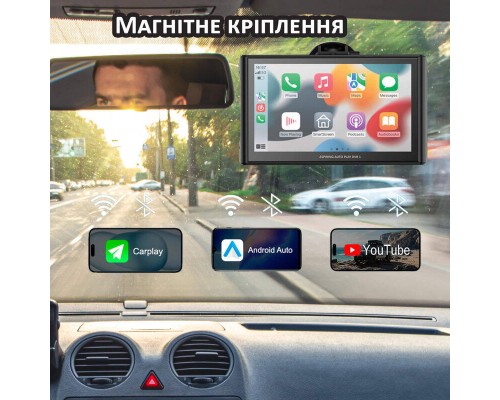 Автомонітор Aspiring Auto Play DVR 1, CarPlay, Android auto