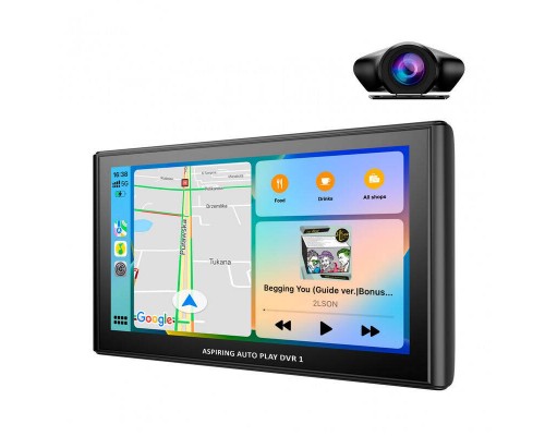 Автомонітор Aspiring Auto Play DVR 1, CarPlay, Android auto