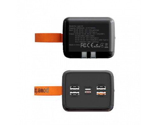 Зовнішній акумулятор (павербанк) Aspiring Light 50 PD22.5W 50000 mAh