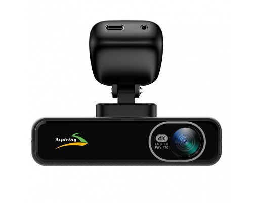 Відеореєстратор Aspiring AT320 UHD 4K, Speedcam, WiFi, GPS 