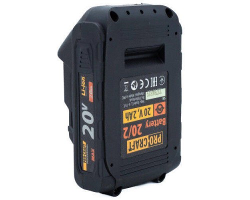 Акумуляторна батарея Procraft Battery20/2 (20В, 2Аг) 