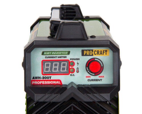 Інверторний зварювальний апарат Procraft AWH300T 
