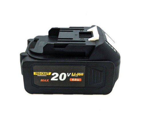 Акумуляторна батарея Procraft Battery20/4 (20В, 4Аг) 