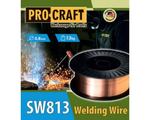 Зварювальний дріт Procraft SW813 0.8 мм 13 кг 