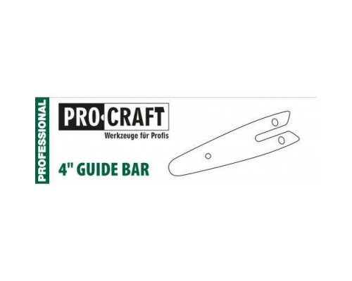 Пильна шина Procraft 10 см 