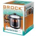 Мультиварка BROCK PMC 2006 скороварка/1000Вт/ 6л / 17 програм/ сенсорне керування//срібна 
