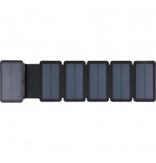 УМБ сонячна 6-Panel 7.5W Sandberg PD 20000 mAh, 2xUSB, Type-C OUT, ліхтарик