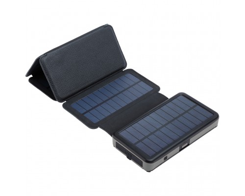 УМБ сонячна 6-Panel 7.5W Sandberg PD 20000 mAh, 2xUSB, Type-C OUT, ліхтарик 