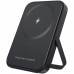 УМБ Choetech Magnetic Wireless 5000mAh 20W PD USB-C In/Out,with holder, Qi-15W Black 