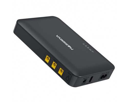 ДБЖ Marsriva DC UPS для роутерів KP1EC 240VAC,4хDC+USB OUT, 2x5V/9V/2x12V 18W 8000mAh (30Wh) Li-ion 