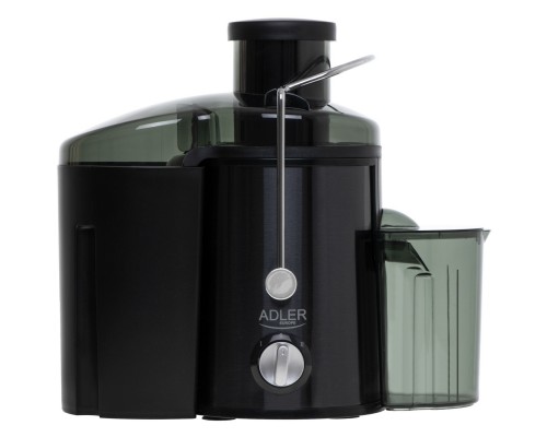 Соковитискач Adler AD 4132 dark inox 600Вт/ контейнер для соку-0,45л/ контейнер для м'якоті-1,5л 