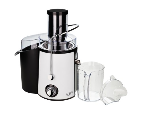 Соковитискач Adler AD 4128 black matte 1000Вт/ контейнер для соку-1л/ контейнер для м'якот-2л/і чорн 