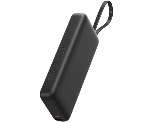 УМБ Acefast 20000mAh 130W PD,QC3.0 USB-A+USB-C In/Out,build-in cable M22 Gray 