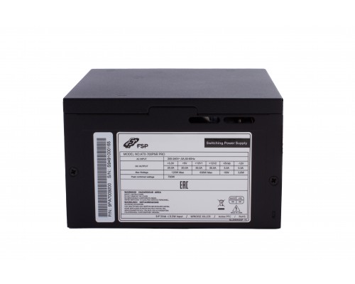 БЖ 700W FSP ATX-700W PNR PRO 120mm silent fan, Retail Box 