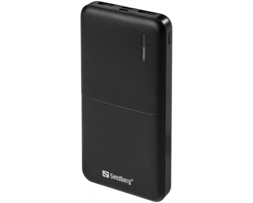 УМБ Sandberg 10000mAh Saver 20W 3A PD,QC3.0,UPS mode, 2xUSB,Type-C + MicroUSB 