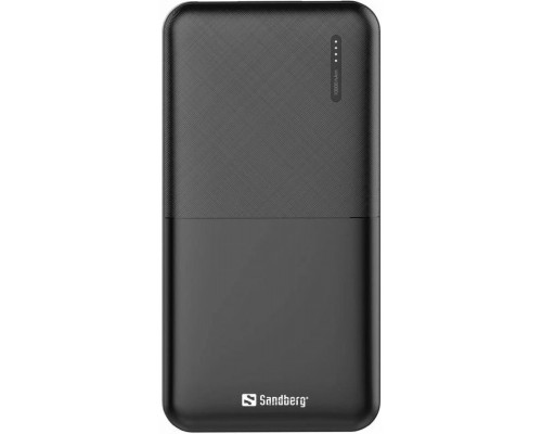 УМБ Sandberg 10000mAh Saver 20W 3A PD,QC3.0,UPS mode, 2xUSB,Type-C + MicroUSB 