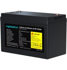 Акумуляторна батарея Marsriva LiFePO4, 12,8 V/100Ah, Bluetooth, Ver. 3