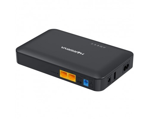 ДБЖ Marsriva DC UPS для роутерів KP2Plus 240VAC 2xDC+PoE24V1A+USB OUT, 2x5V/9V/12V1.5A 18W 16000mAh 