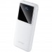 УМБ Vention 10000mAh 22.5W 3A PD,QC3.0, Micro-USB,USB-C,2xUSB-A, LED Display,White 