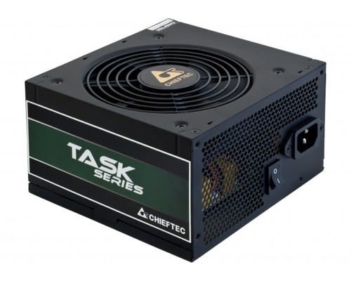 БЖ 500W Chieftec TASK TPS-500S-BULK, 120 mm, 80+ Bronze Bulk 