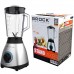 Блендер BROCK BL 1502 SS стаціонарний 500Вт/ скляна чаша 1,5л/ PULSE/ 2 швидк./дроблення льоду/метал 