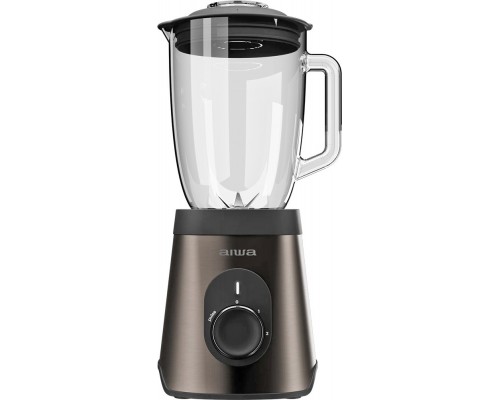 Блендер AIWA Saberu 1500 стаціонарний 1500Вт/ 2 швидк./ TURBO/ чаша для змішування 1500мл/ коричневи 
