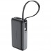 УМБ Acefast 10000mAh 30W PD USB-C witch cable, USB-A, Li-Pol, M7 Black 