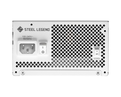 БЖ 850W ASRock SteelLegend White SL-850GW ATX 3.1 135mm, 80+ Gold, Fully Modular, Retail 