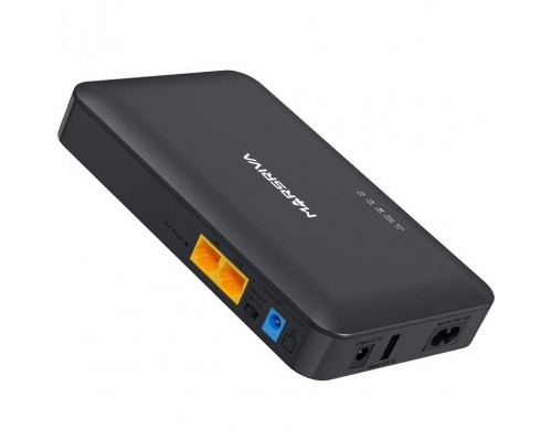 ДБЖ Marsriva DC UPS для роутерів KP2 EC DC+PoE+USB OUT, 5V/9V/12V 18W 8000mAh (29,6Wh) Li-Ion 