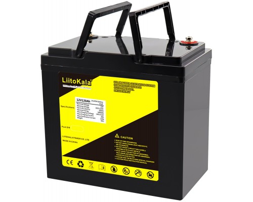 Акумуляторна батарея LiitoKala LiFePO4 12V120Ah 