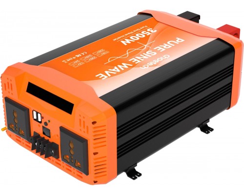 Інвертор автомобільний Choetech 12220V 3500W (1600Вт), чиста синусоїда 
