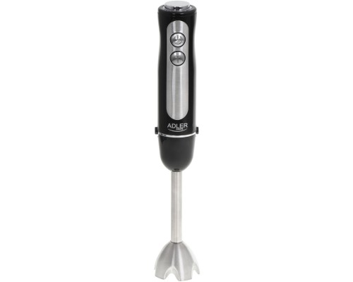 Блендер Adler AD 4625 black ручний/ 1500Вт/ 5 швидк./ без чаші/ Turbo/ чорний 