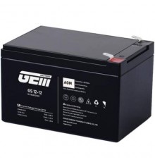 Акумуляторна батарея GEM Battery 12V-12Ah, AGM, F1/F2, (GS 12-12)
