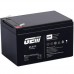 Акумуляторна батарея GEM Battery 12V-12Ah, AGM, F1/F2, (GS 12-12) 