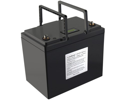 Акумуляторна батарея LiitoKala LiFePO4 12V100Ah, LCD 