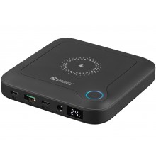 УМБ Sandberg 24000mAh 85W PD All-in1 Laptop, UPS mode, DC 12-24V/4А, USB, Type-C OUT PD