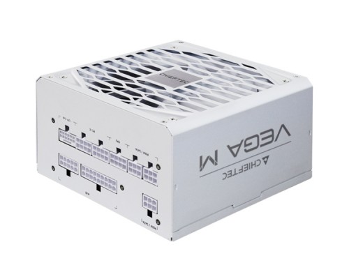 БЖ 850W Chieftec VEGA M PPG-850-CW ATX 3.1 135mm, 80+ Gold, Fully modular, WHITE, Retail 